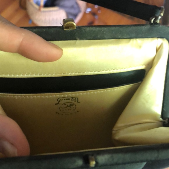 Vintage silk L&M evening bag - Picture 2 of 3